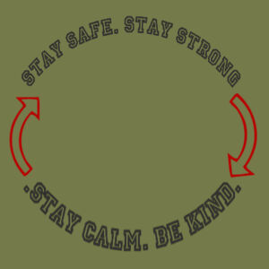 Stay Safe Circle Design